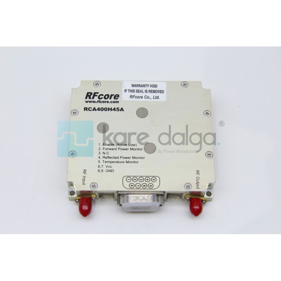  RFcore RCA400H45A 400 Mhz Rf Amplifier