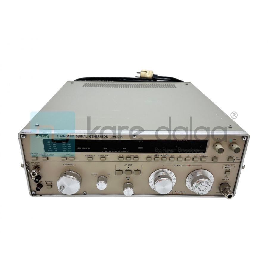 Anritsu MG645B  50kHz - 1.04 GHz Standart Sinyal Jeneratörü