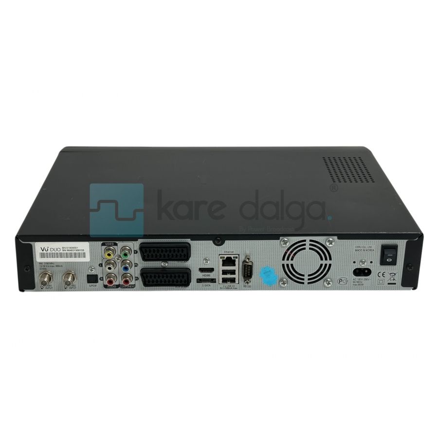 Vu+ DUO DVB-S2 HD Twin PVR Uydu Alıcı