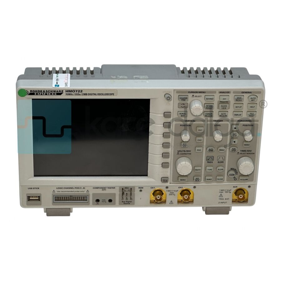 Rohde & Schwarz HMO722 70 Mhz Osiloskop 