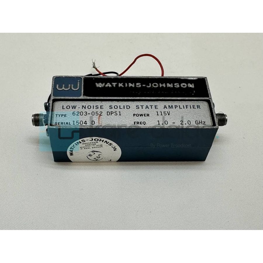 Watkins Johnson 6203-052 DPS1 1-2 Ghz Rf Amplifier