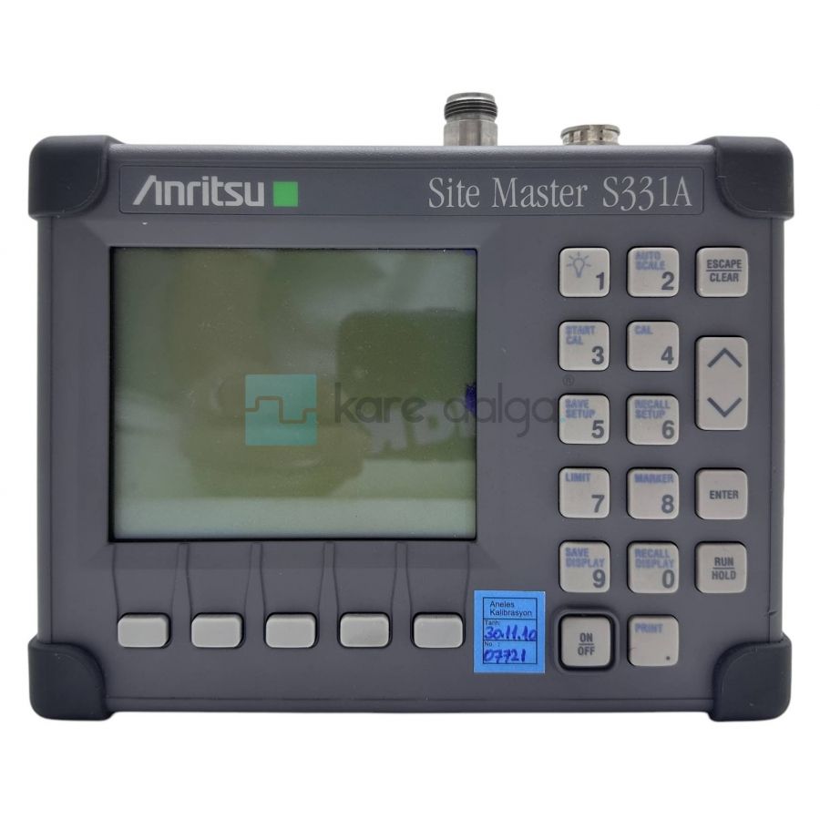 Anritsu S331A SiteMaster 25 to 3300 MHz Kablo & Anten Analizatörü