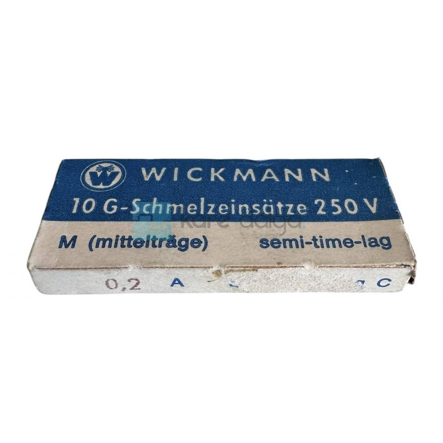 Wickmann-Werke DIN 41 571 (M) Littelfuse Sigorta 