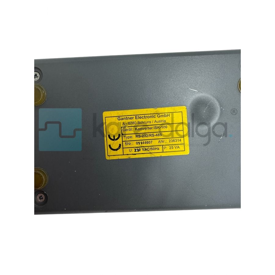 Gantner Electronics Konverter ISK-100 – RS-232  RS-485 Sinyal Dönüştürücü