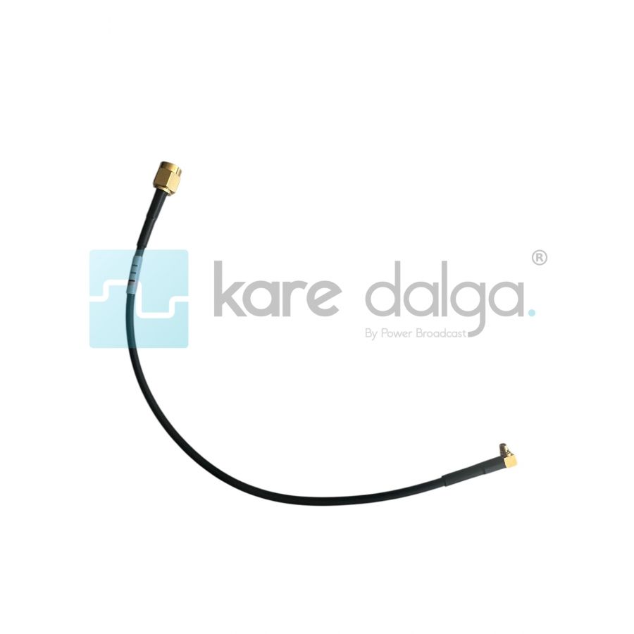 Samtec RF174-01SP1-03RP1-0210 – 210 mm Uzunluğunda SMA Erkek – MMCX Sağ Açılı Erkek Koaksiyel Kablo