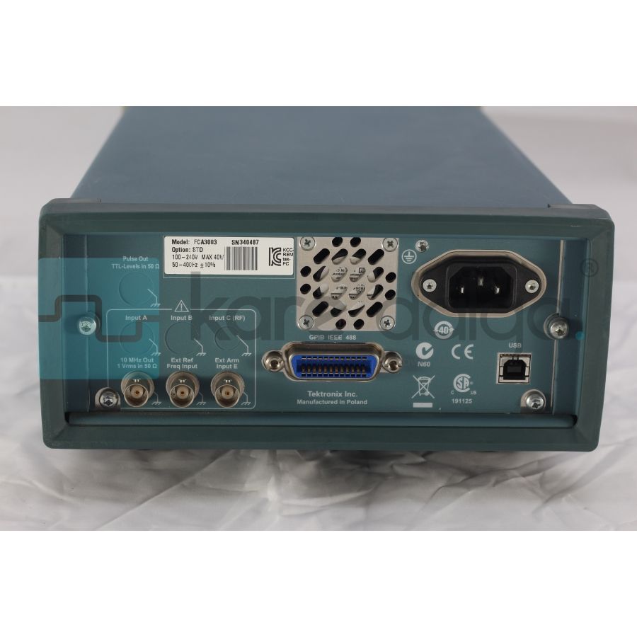 Tektronix FCA3003  3 GHz 14 Digit  Frekans Timer/ Counter/ Analizör