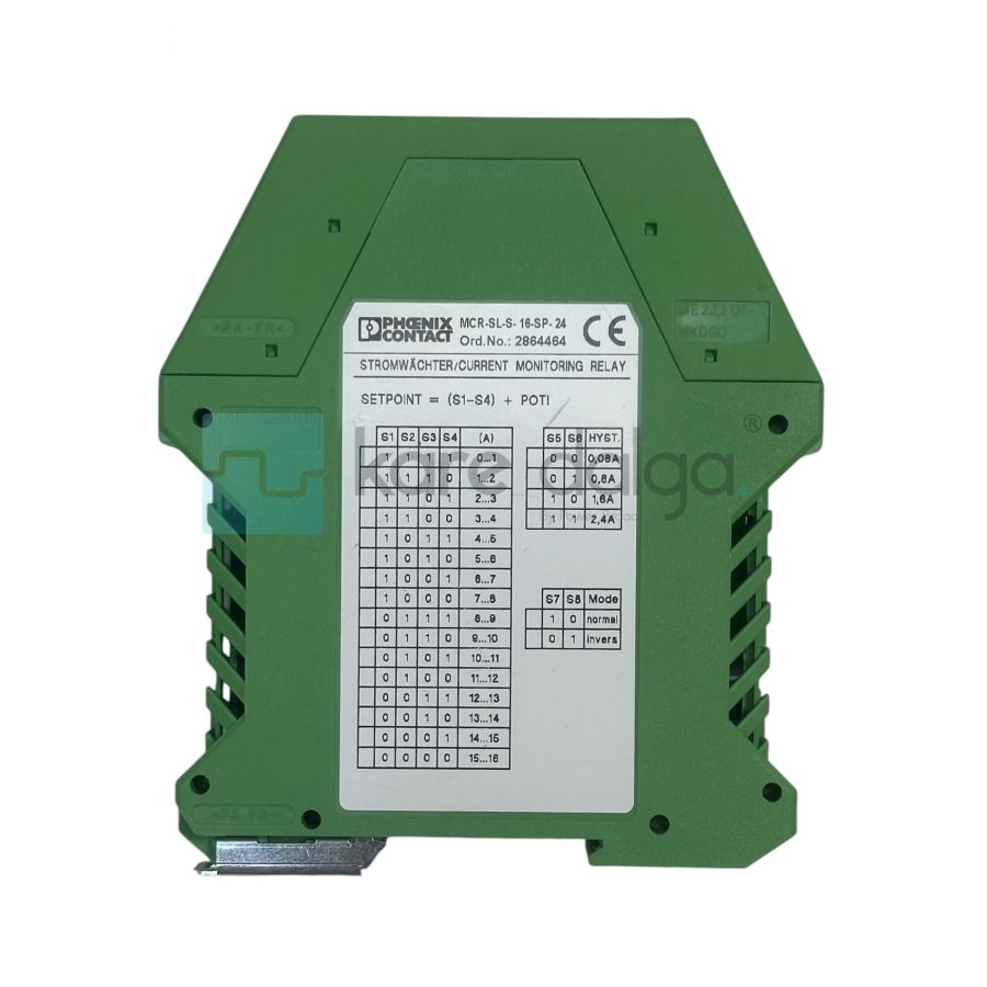Phoenix Contact MCR‑SL‑S‑16‑SP‑24 Akım İzleme Rölesi