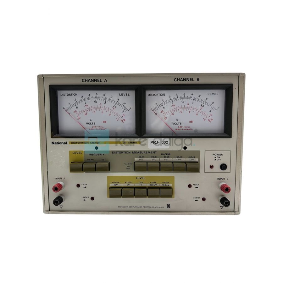 National Distortion Meter VP-7705A Two Channel