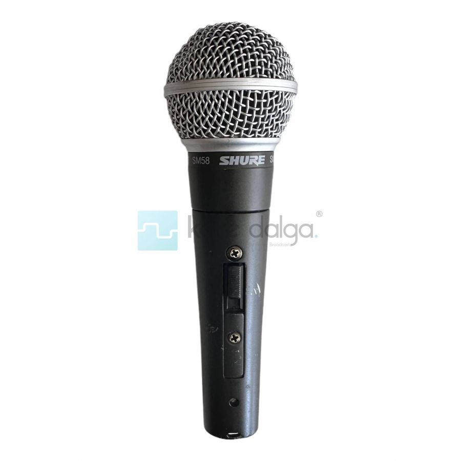 SHURE SM58 CARDIOID Anahtarlı Dinamik Mikrofon