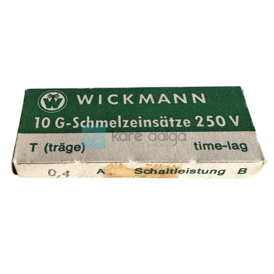 Wickmann-Werke DIN 41 571 (T) 0.4 Amper Littelfuse Sigorta