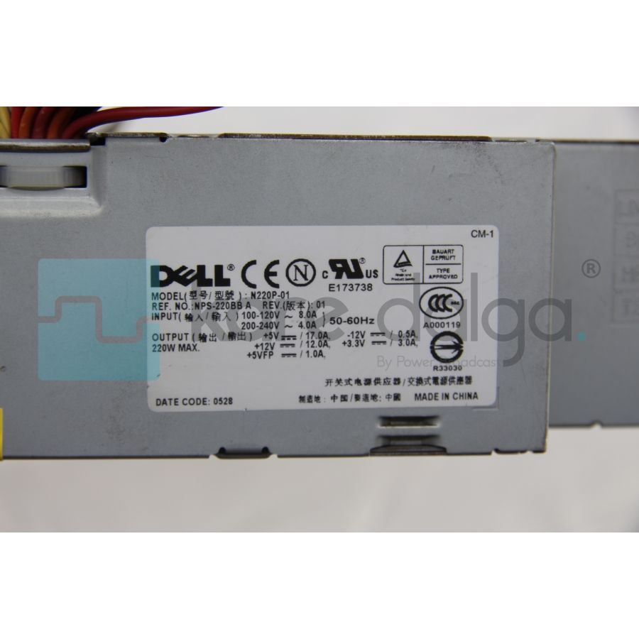 Dell N220P-01 220W Güç Kaynağı