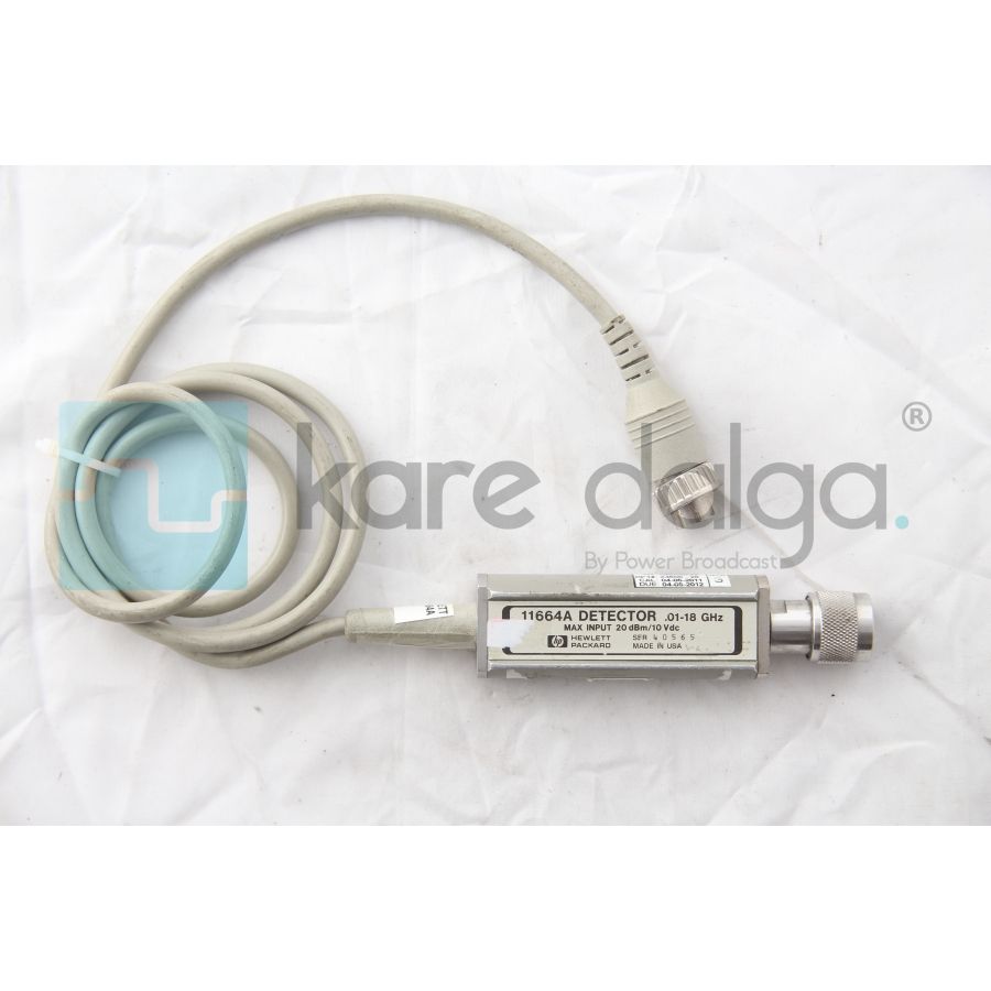 Hp 11664A 10 MHz – 18 GHz 20dBm / 10 VDC Dedektör