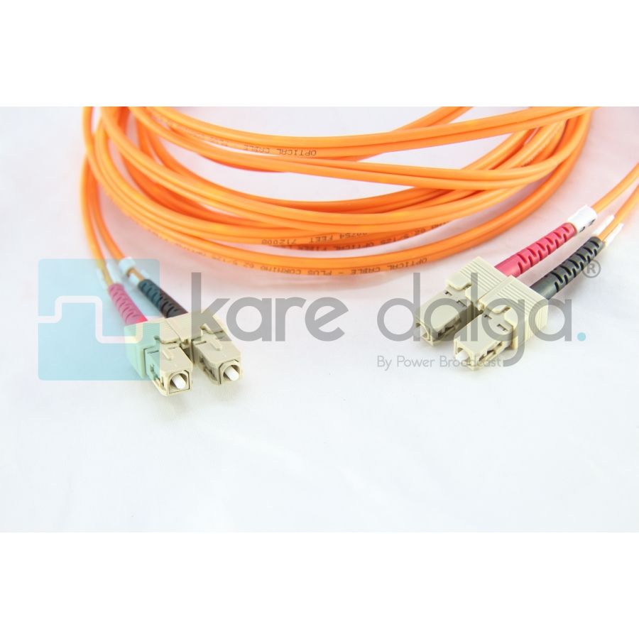 Assmann WSW DK-2622-05 SC-SC Duplex 5 Metre Fiber Patch Kablo