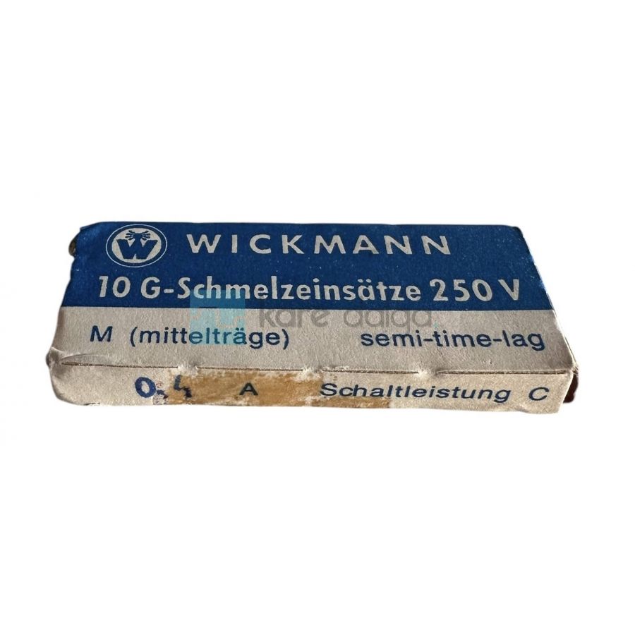 Wickmann-Werke DIN 41 571 (M) 0.4 Amper Littelfuse Sigorta