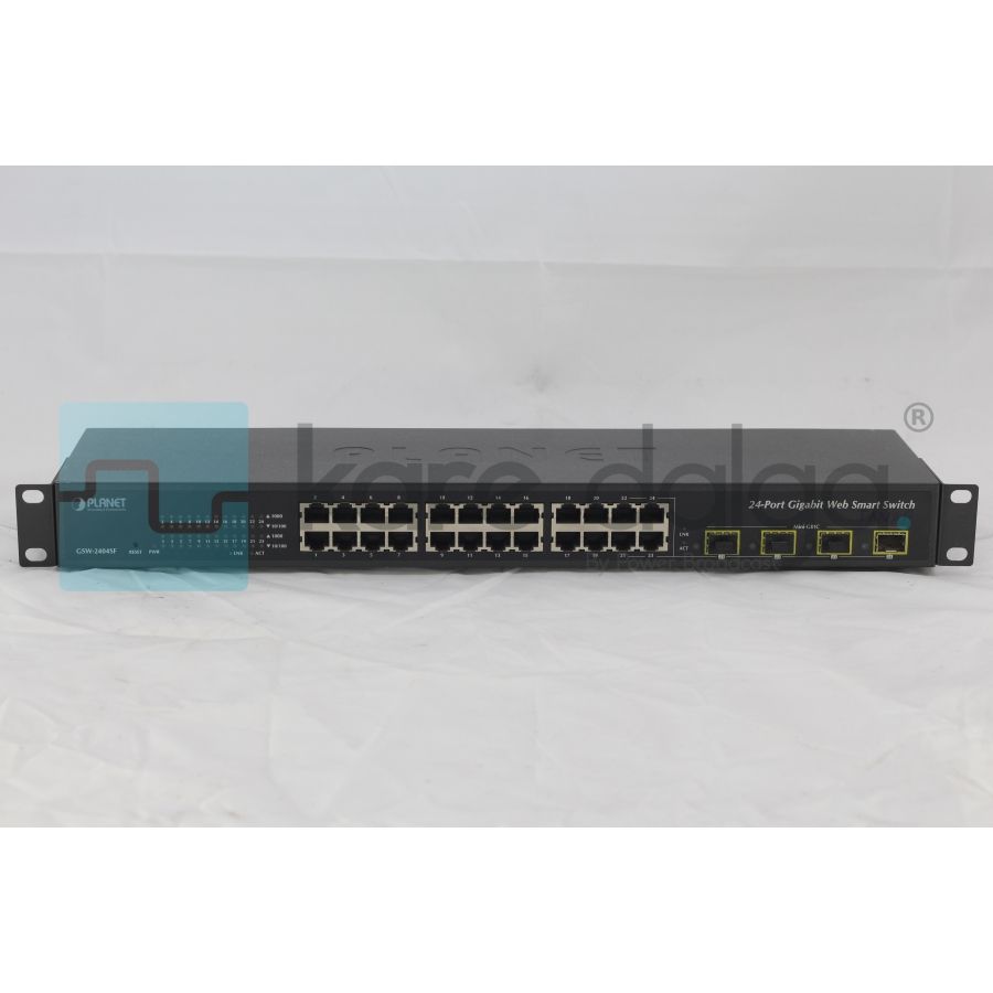Planet GSW-2404SF 24-Port 10/100/1000 Gigabit Ethernet Switch