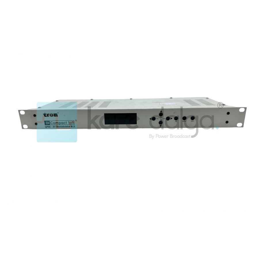 Tron Di-Compact 1x1 QPSK A/V Demodülatör B13 – Tek Kanal MPEG-2 Uydu Alıcı