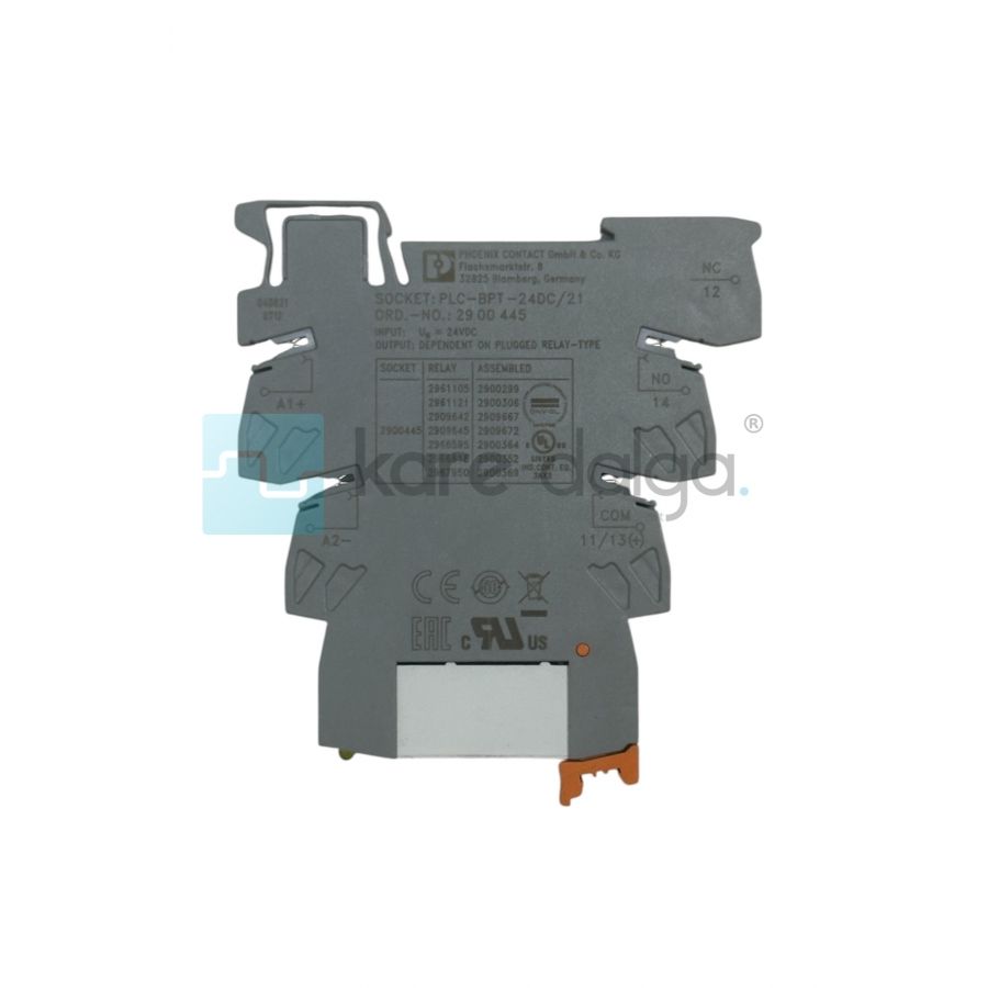 Phoenix Contact PLC‑BPT‑24DC/21 Röle Soketi