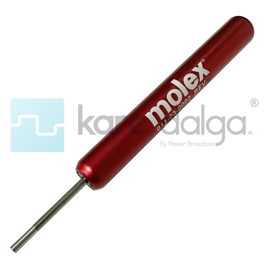 Molex 11-03-0002 REV D Pin & Soket Kontakları Yerleştirme ve Çıkarma Aracı