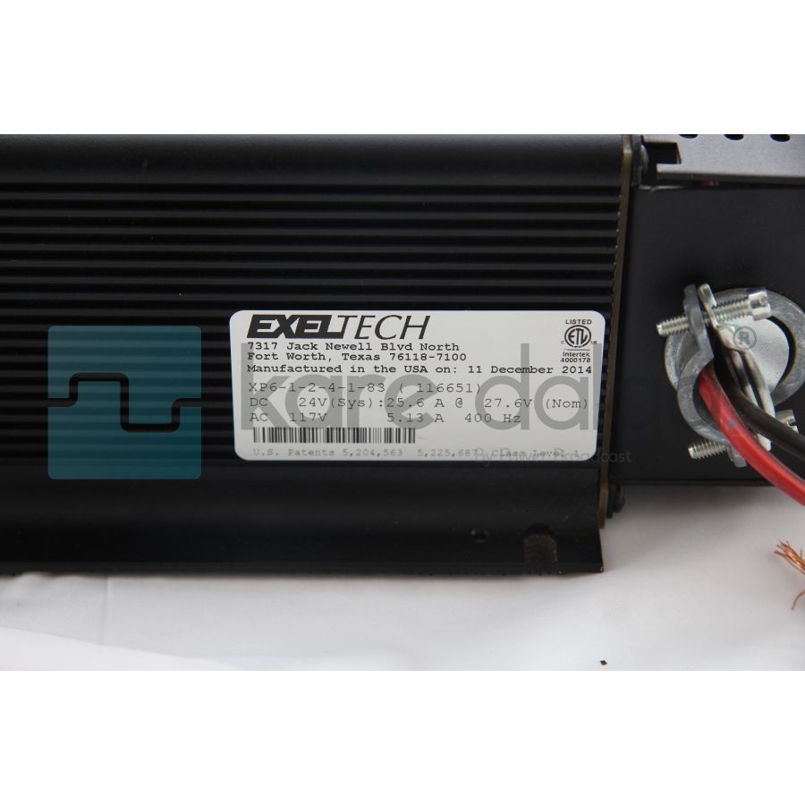 ExelTech XP600 115V 400 Hz 600W Güç Kaynağı