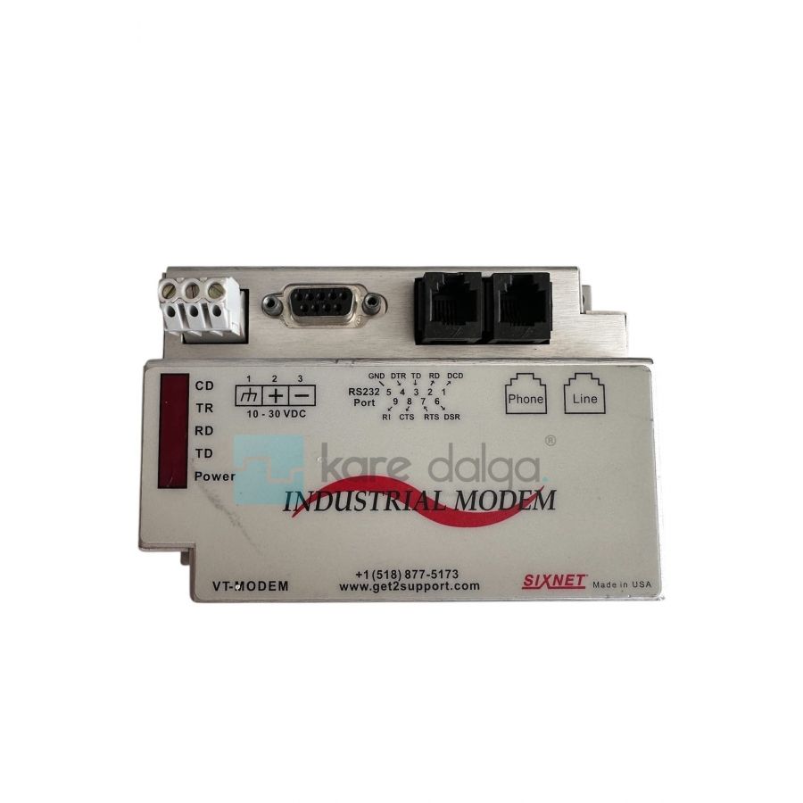 Sixnet Endüstriyel Modem VT-MODEM-1EC