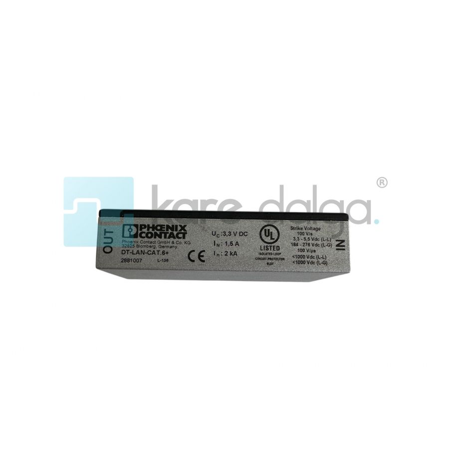 Phoenix Contact DT-LAN-CAT.6+ Ethernet Hat Koruma Cihazı – Surge Protector