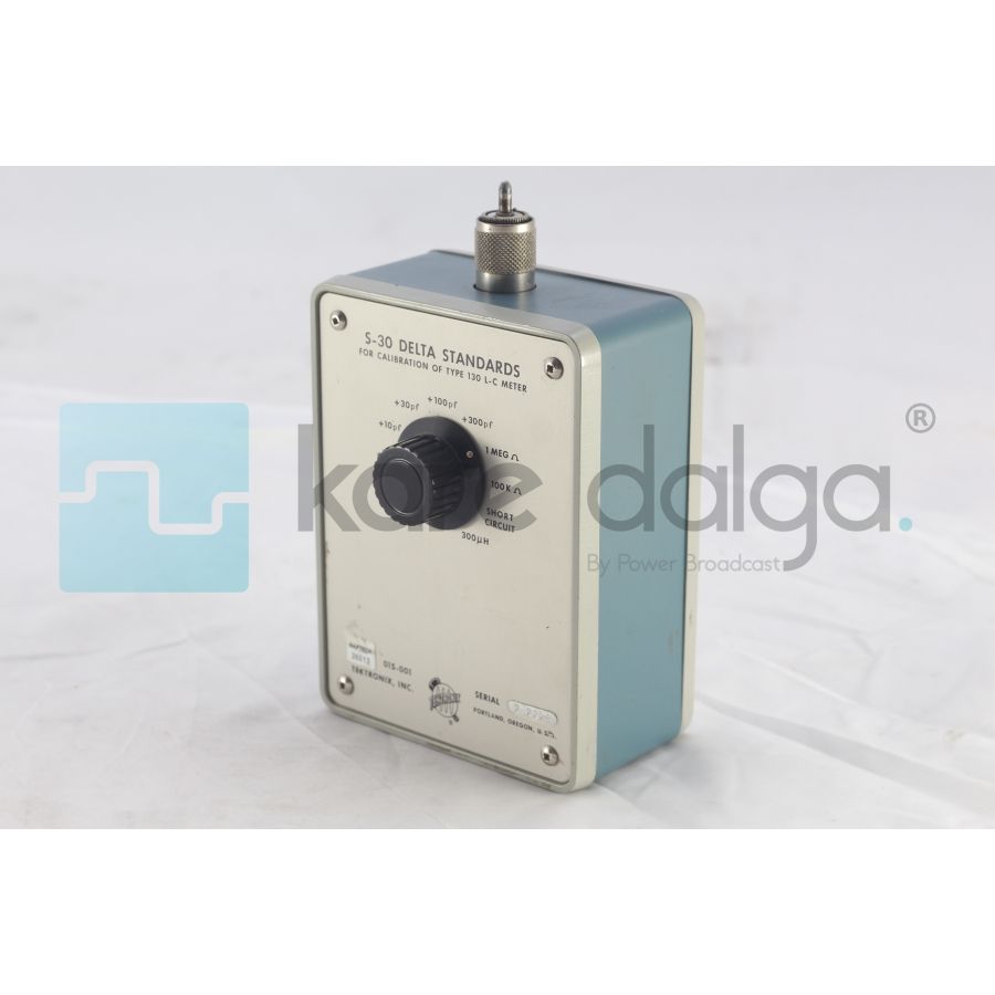 Tektronix S-30 delta standards Kalibrasyon Cihazı