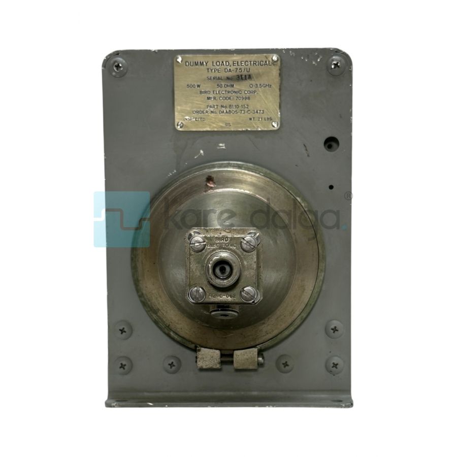 Bird DA-75/U Dc - 3.5 Ghz 500 Watt Dummy Load