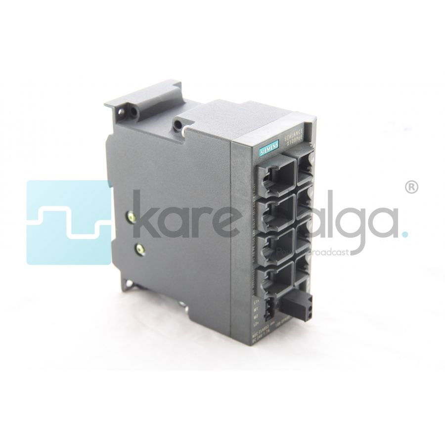 Siemens 6KG5108-0PA00-2AA3 SCALANCE X108PoE Yönetilmeyen IE Switch