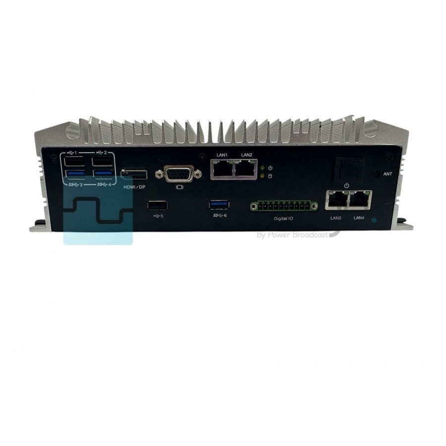 Advantech ARK-2150F Endüstriyel Fanless Bilgisayar, Core i7-3517UE, 4xLAN, Triple Display, 12~24V DC Girişli