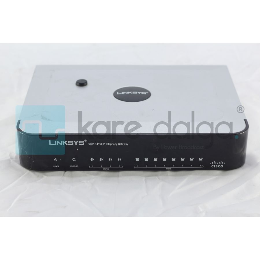 Linksys SPA8000 8 FXS Bağlantı Noktalı VoIP Adaptörü