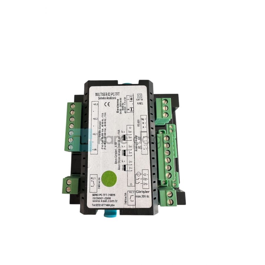 Kael Multiser-52-PC-TFT Şebeke Analizörü