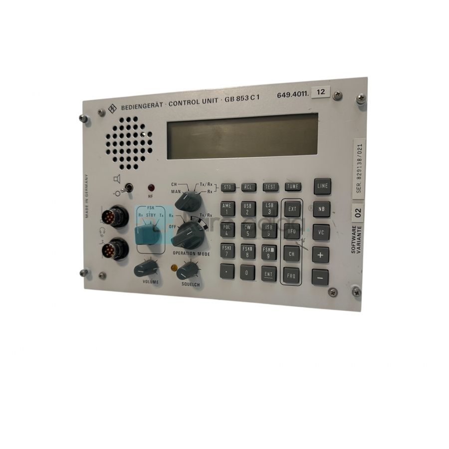 Rohde & Schwarz GB 853 C1 649.4011.12 Control Unitesi