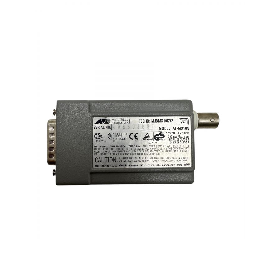 CentreCOM MX10S 10BASE2 Mikro Transiver (MAU)