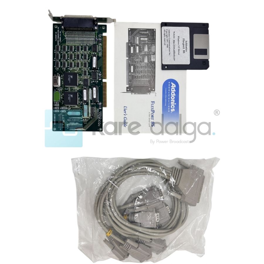 Addonics FlexPort 8S - 8 Portlu PCI Seri Port Genişletme Kartı