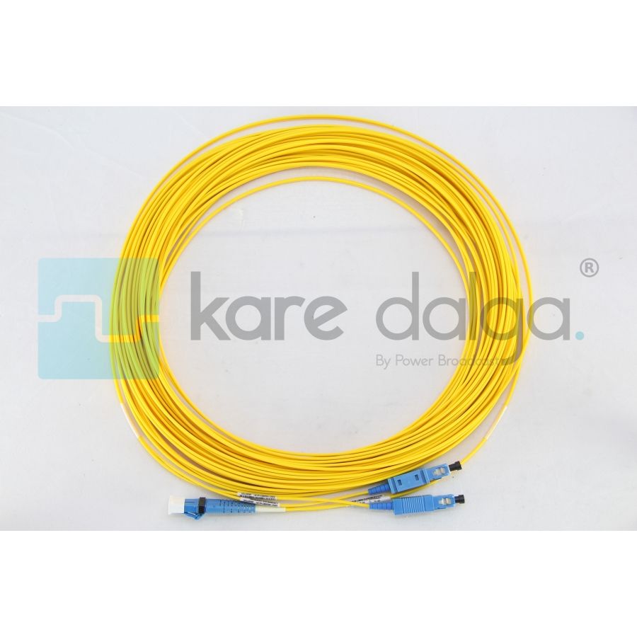 TE Connectivity LC/PC-SC/PC Duplex 25 Metre Fiber Patch Kablo