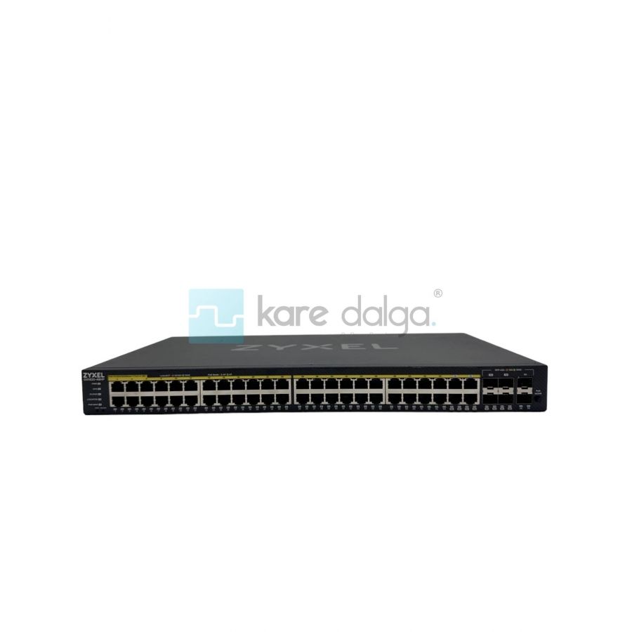 ZYXEL GS1920-48HP v2 48 Port GbE Akıllı Yönetilen PoE Switch