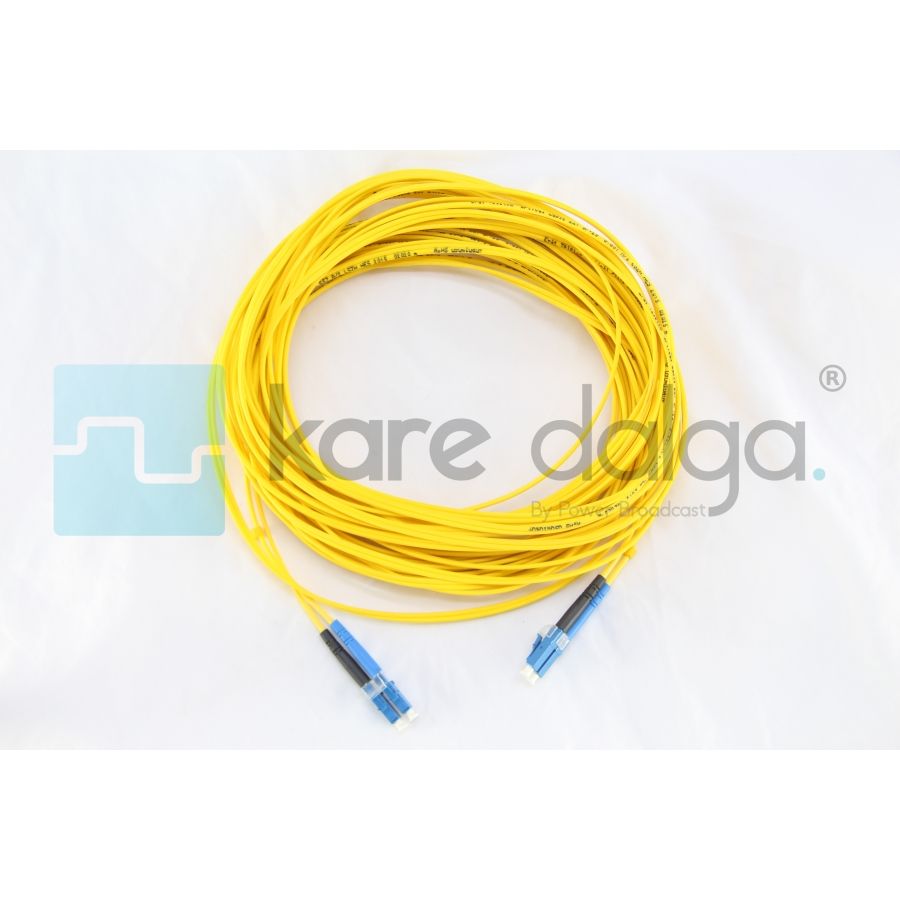 Erat LC-LC DX SM G657.A2 Duplex 15 Metre Fiber Patch Kablo
