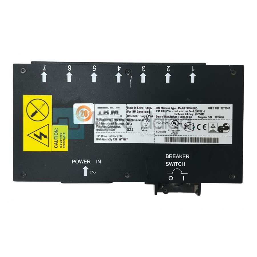 IBM 9306-RTP – Universal Rack PDU