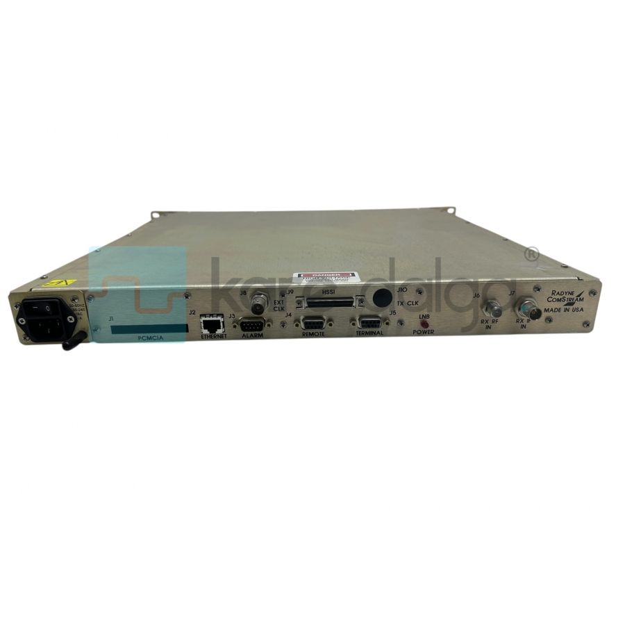 Radyne DD240 DVB-S Yayın Demodülatörü | 1–110 Mbps, QPSK, L-Band / 70 MHz