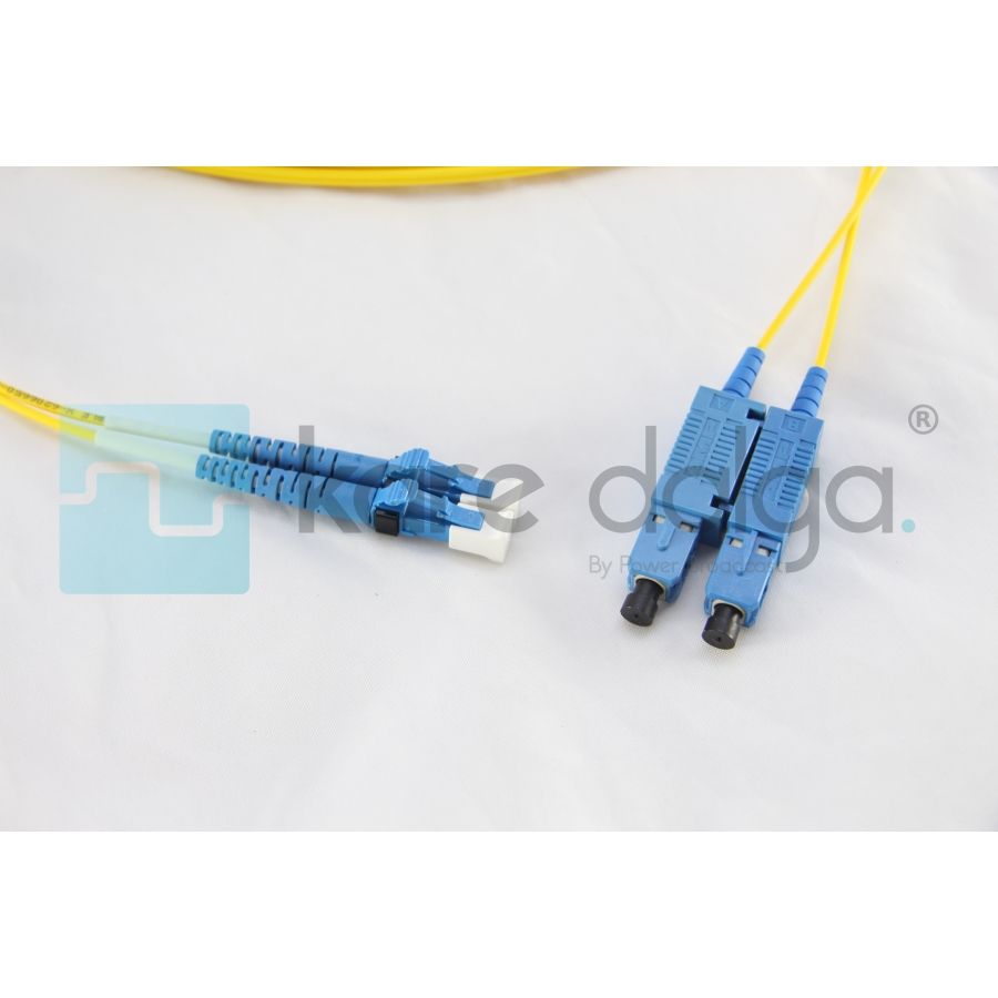 TE Connectivity LC/PC-SC/PC Duplex 20 Metre Fiber Patch Kablo