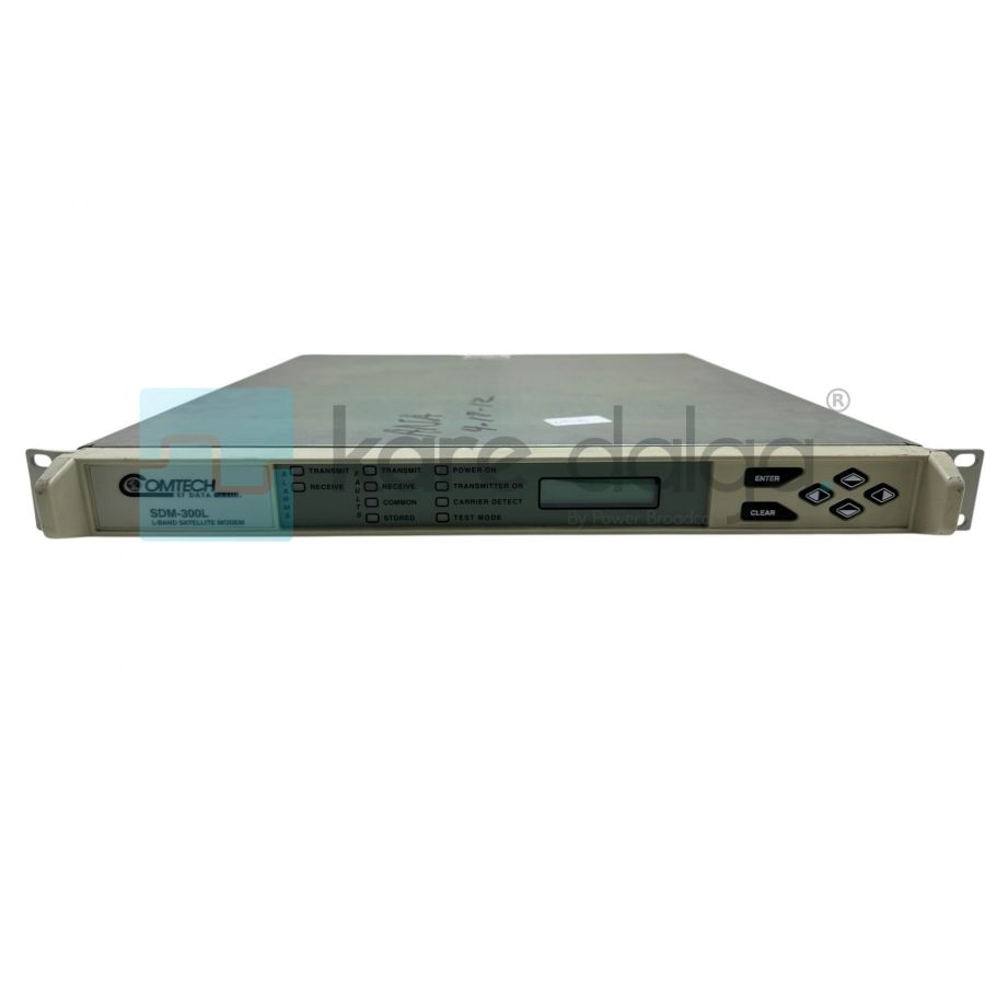 Comtech EF Data SDM-300L3 Uydu Modem – L-Band, Turbo FEC, Endüstriyel Seri