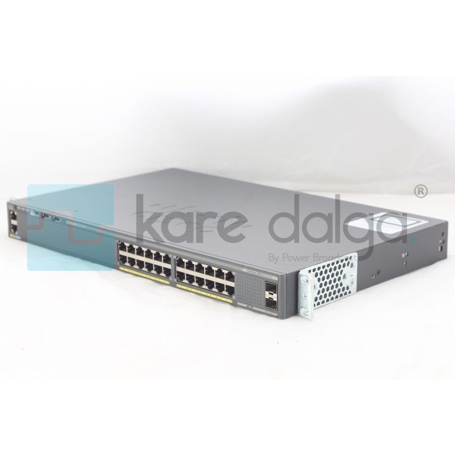 Cisco WS-C2960X-24TS-LL V02 24 Bağlantı Noktalı Lan Lite Switch