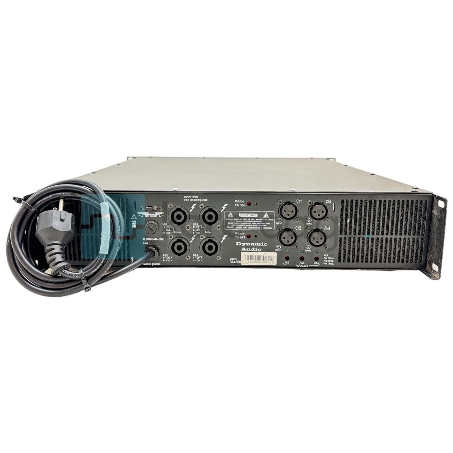 Dynamic Audio DA 4600 Amplifier