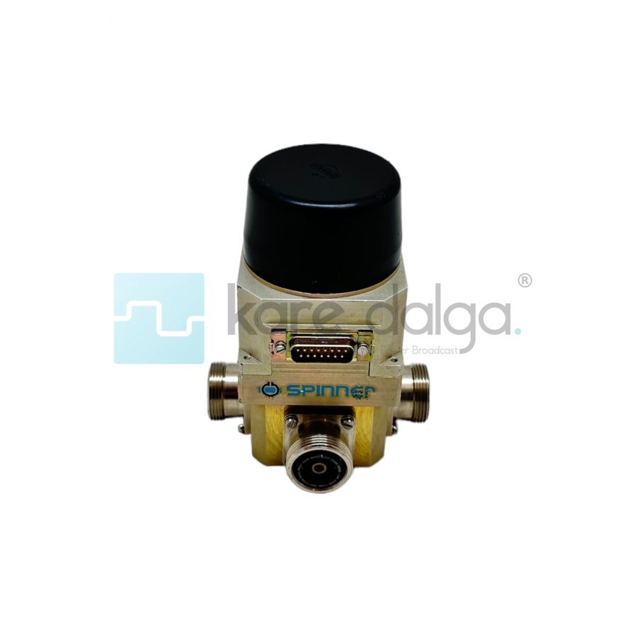 Spinner BN 512658 2 Yollu (DPDT) 24V 2,5 A RF Coaxial Switch