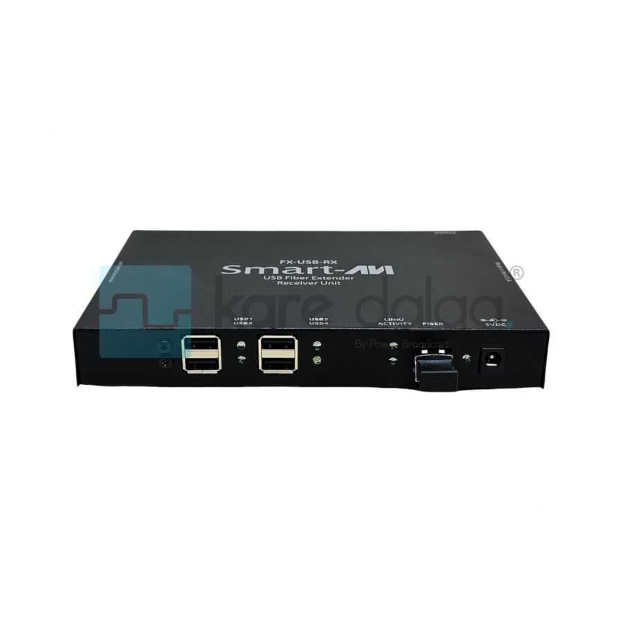 Smart-AVI FX-USB-RX 4 Bağlantı Noktalı Çok Modlu Fiber Genişletici