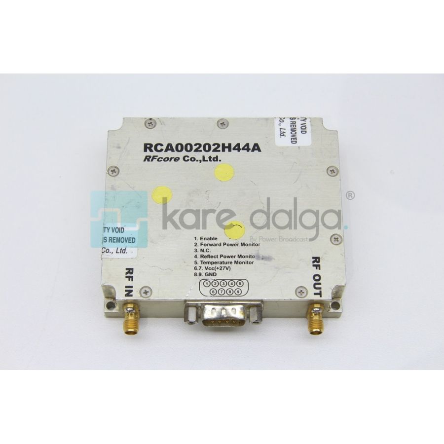  RFcore RCA00202H44A 20 - 200 MHz Rf Amplifier