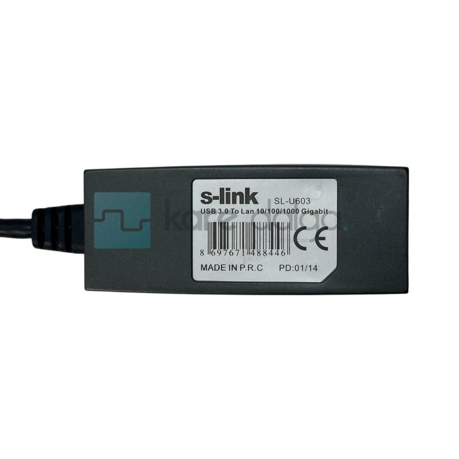 S-Link SL-U603 – USB 3.0 to Gigabit Ethernet Adaptör