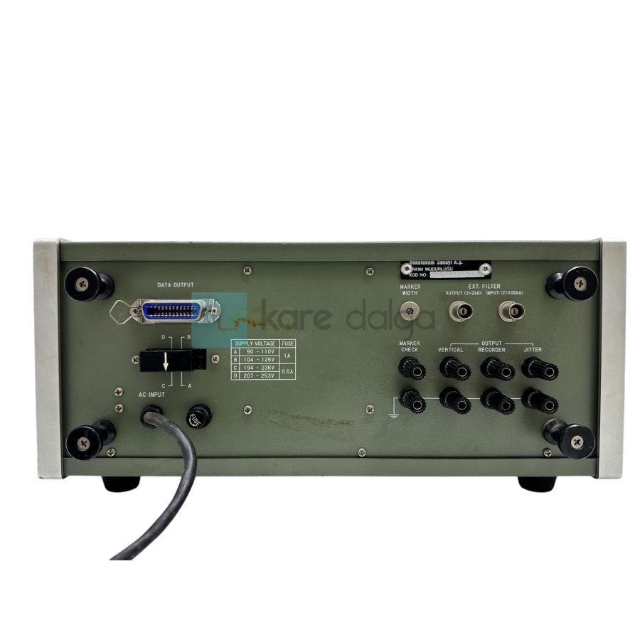 Meguro MK-611A VTR Jitter Metre