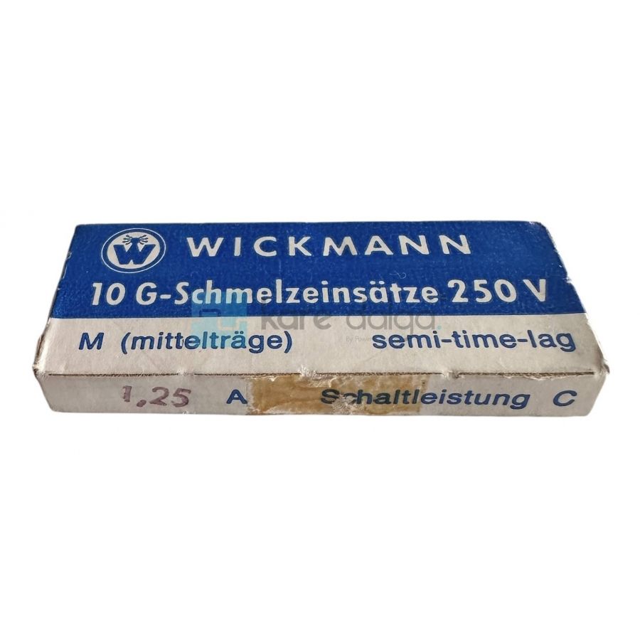 Wickmann-Werke DIN 41 571 (M) 1.25 Amper Littelfuse Sigorta