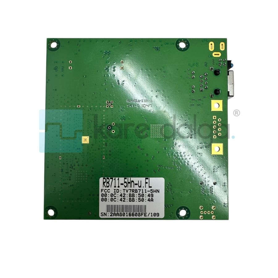 MikroTik RB711-5Hn-u.FL 5GHz Kablosuz RouterBOARD (u.FL Konnektörlü)